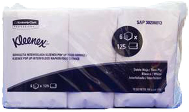 Servilleta Interfoliada Pop Up Kleenex